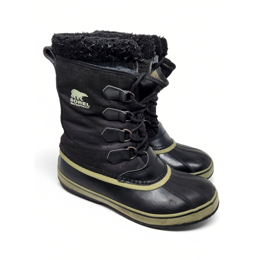 Sorel 1964 Pac Nylon Boots Men's Size 10.5 Waterproof Rubber Gorpcore Footwear